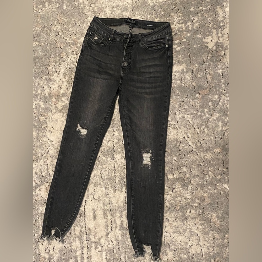 Judy Blu Black Skinny Jeans